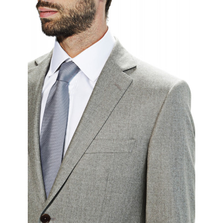 Costume semi-fitted flannel wool Vitale Barberis Canonico Costume semi-fitted flannel wool Vitale Barberis Canonico