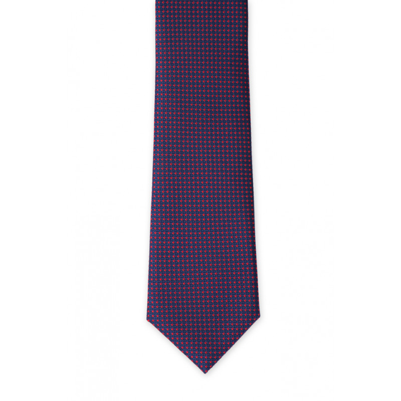 Homme Accessoires Cravates Cravate marine en soie Soie Ferragamo pour homme en coloris Noir 