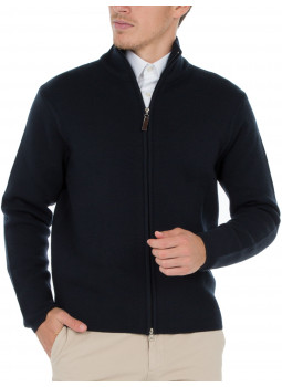 Cardigan zip man 100% Merino wool thick Cardigan zip man 100% Merino wool thick
