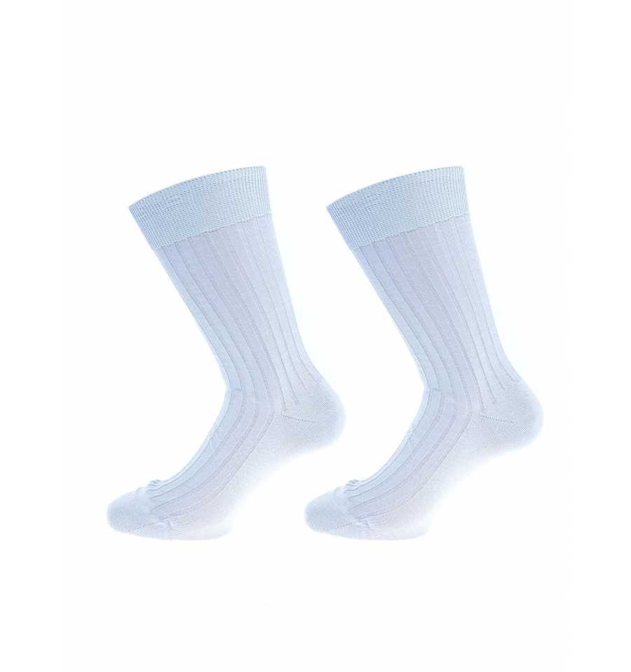 Chaussettes colorées homme en fil d'Ecosse 100% coton