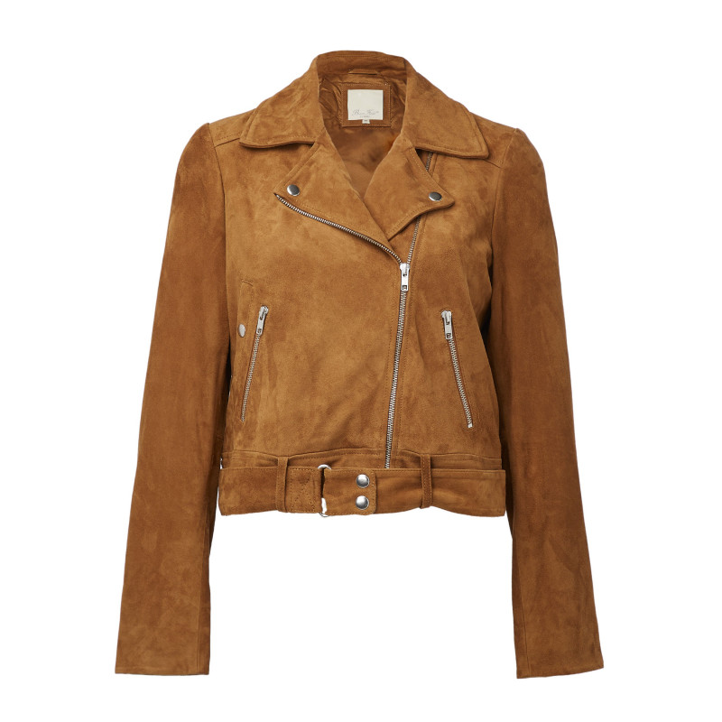 veste daim femme