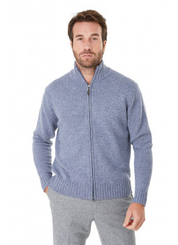 Pure Cashmere zipped Cardigan