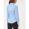 Blouse cinched kingdom with the deep neckline