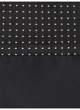 Pochette de costume pure soie réversible à pois Pochette de costume pure soie réversible à pois